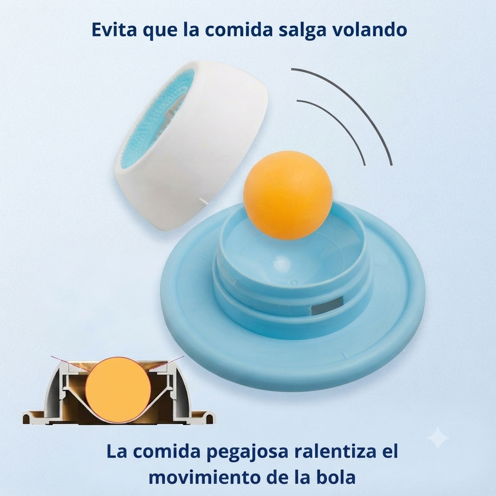 Cuenco antiestres para perros y gatos
