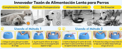 Cuenco antiestres para perros y gatos